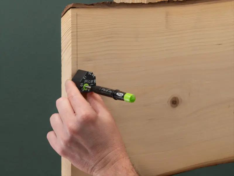 Adaptér rýsovací Pica Scriber Block + tužka Pica Dry - set pro rovnoběžné značení