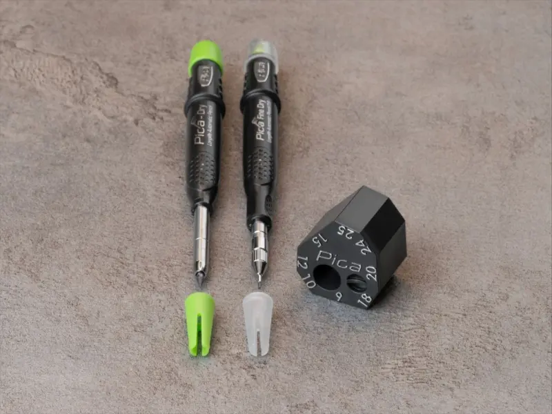 Adaptér rýsovací Pica Scriber Block + tužka Pica Dry - set pro rovnoběžné značení