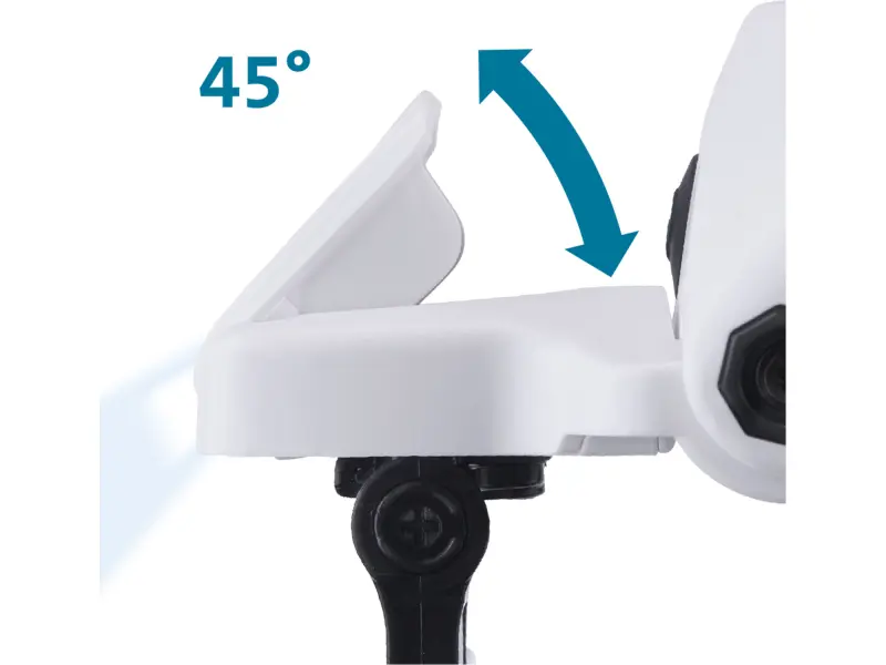 brýle s lupou a osvětlením, 3,5×, USB nabíjení