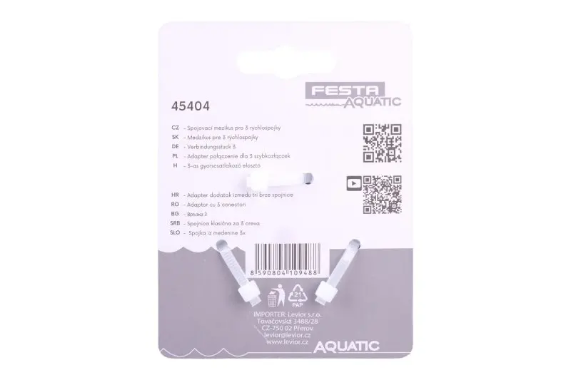 Mezikus spojovací pro 3 rychlospojky FESTA AQUATIC