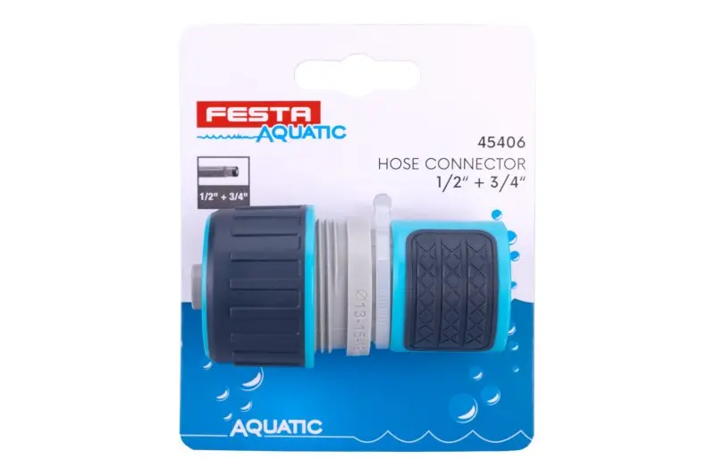Rychlospojka FESTA AQUATIC na hadice 1/2” a 3/4"