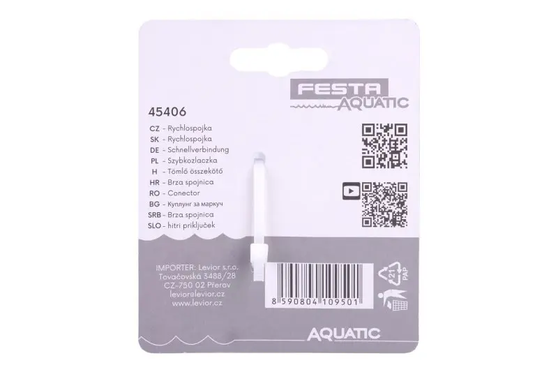 Rychlospojka FESTA AQUATIC na hadice 1/2” a 3/4"