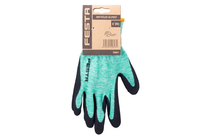 Rukavice FESTA TWIST máčené Latex vel. 8, CE 388