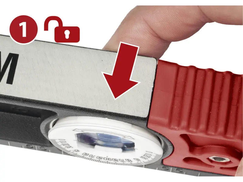 vodováha kovová s magnety, 400mm, 3libely (1x360°otočná)