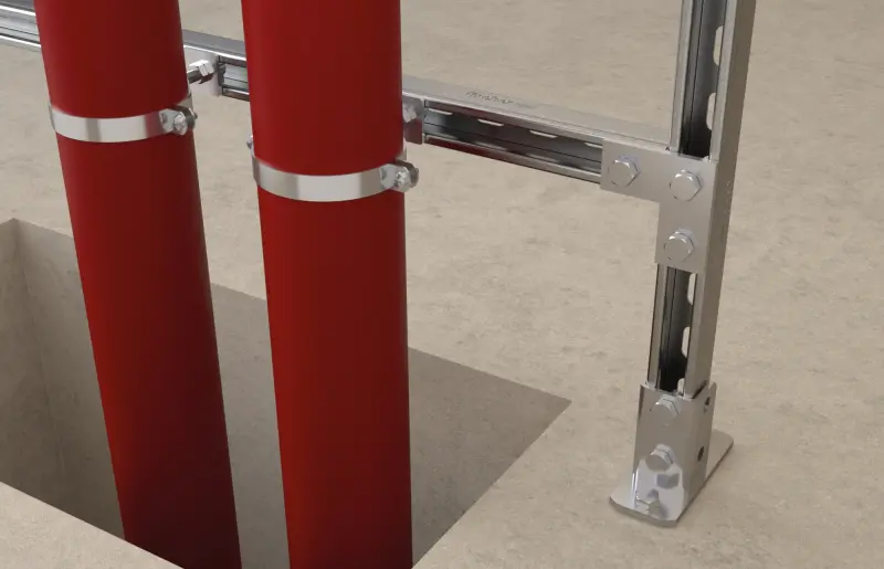 fischer dvoušroubková objímka FRSN 100 - 106 M8/M10