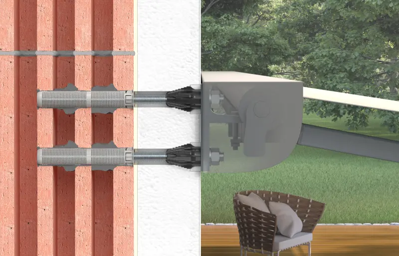 fischer systém pro distanční montáže TherMax 16/170 M12 gvz