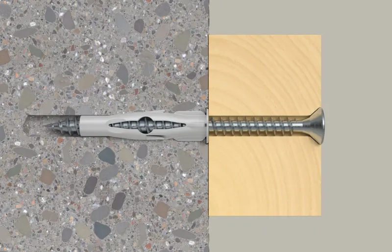 fischer univerzální hmoždinka FU 6 x 45 bez šroubu