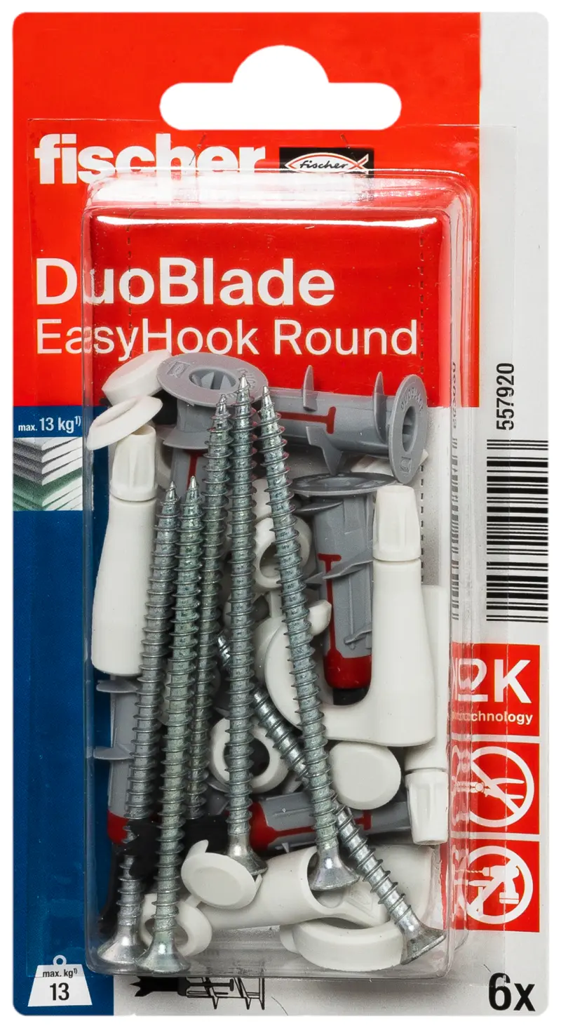 fischer EasyHook hák + DuoBlade