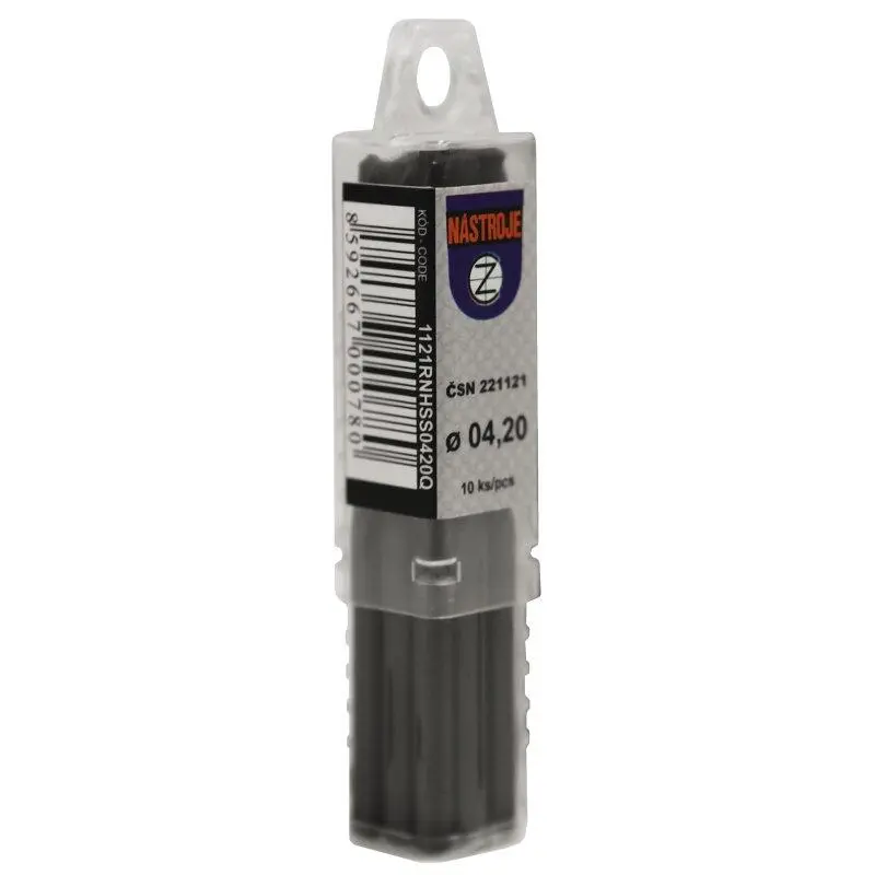 Vrták 21,00 - 210/145 ČSN 221121, DIN 338 RNHSS Pasivovaný redukce stopky na 12,7mm QuadroPack