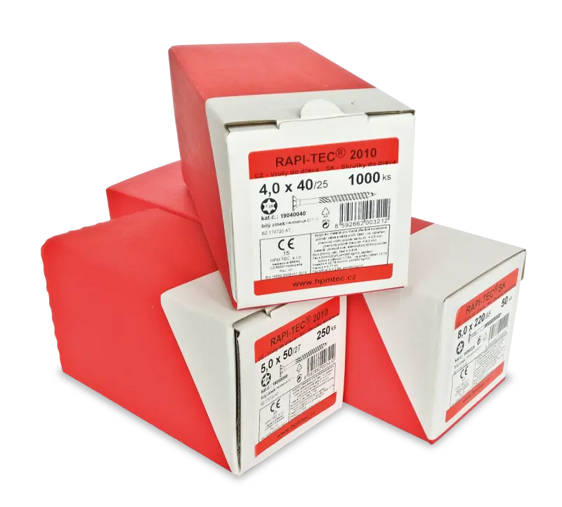 RAPI-TEC  SK PLUS 6x240mm,plochá hl. T30 zinek