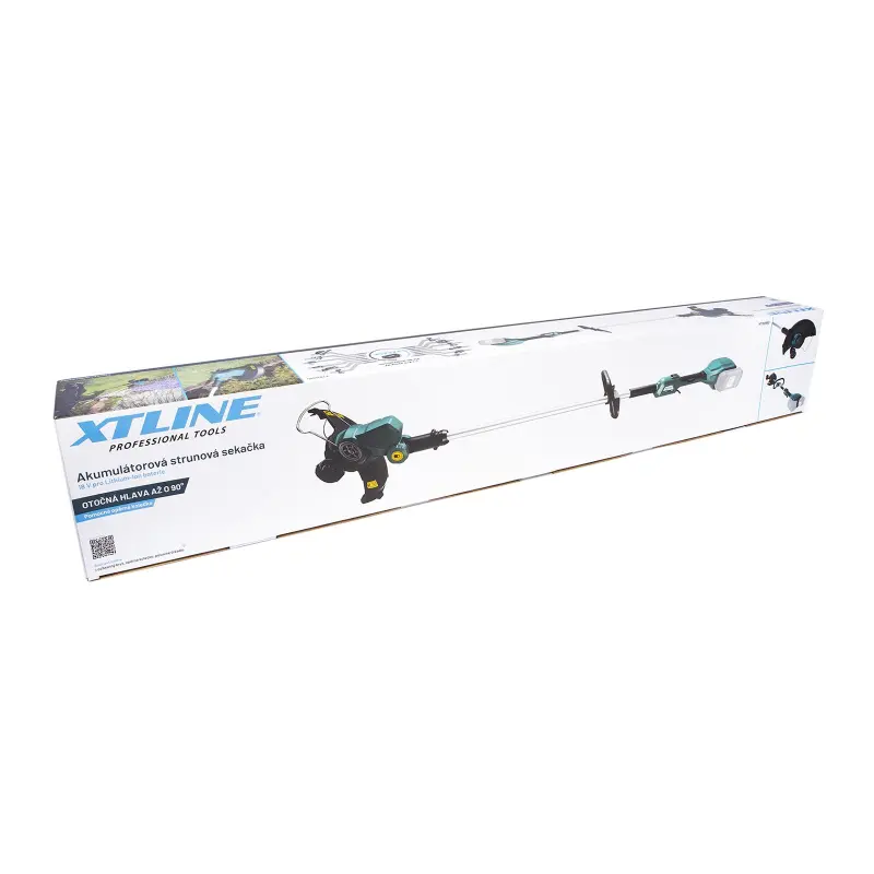Aku strunová sekačka 36 V + 2 baterie 2.0 Ah +  nabíječka 3.5 A
