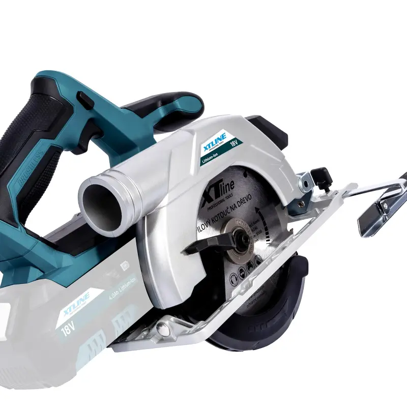 Aku kotoučová pila bezuhlíková 18 V, 165 mm