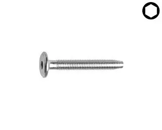 Vrut nábytkářský typ BW 7x50 ZB PŠH 17mm