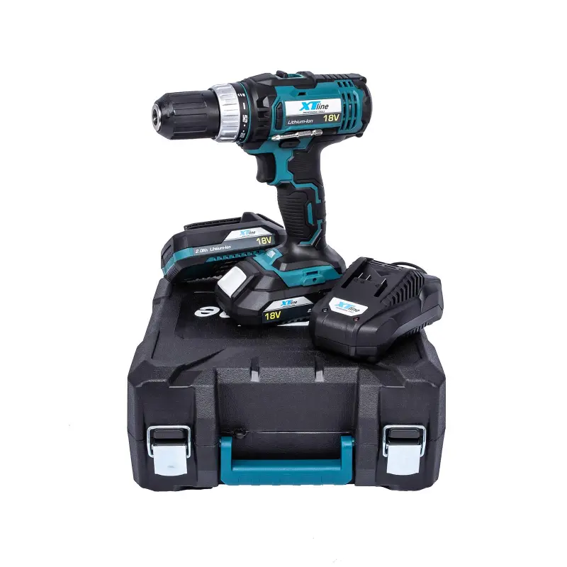 Aku vrtačka 18 V + 2 baterie EVE 2.0 Ah + nabíječka 2.4 A