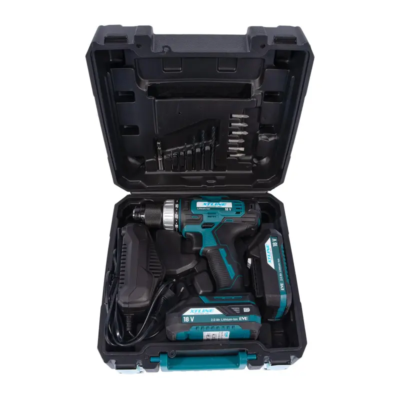 Aku vrtačka 18 V, 40 Nm + 2 baterie 2.0 Ah + nabíječka 2.4 A