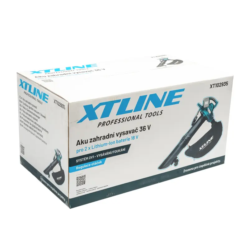 Aku zahradní vysavač 36 V