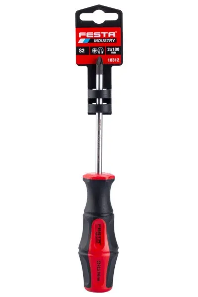 Šroubovák křížový FESTA INDUSTRY PZ 2x100mm S2