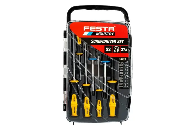 Sada šroubováků a bitů FESTA INDUSTRY S2 27ks