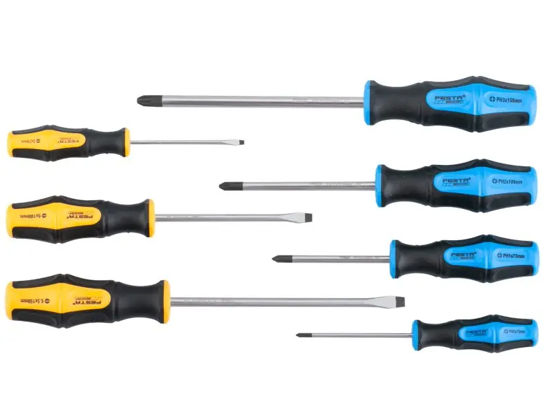 Sada šroubováků FESTA INDUSTRY S2 S,PH 7ks