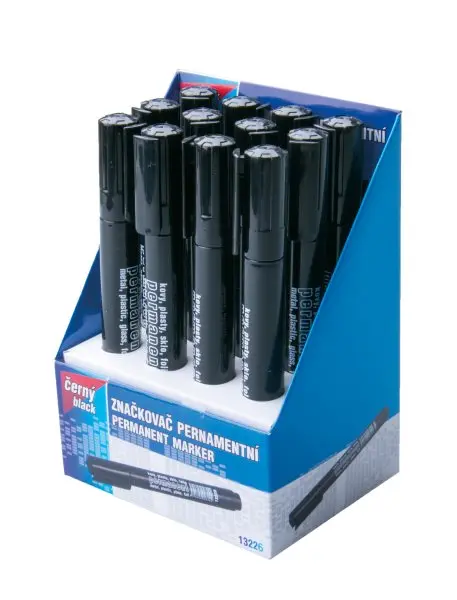 Značkovač permanentní (fix) černý 143mm