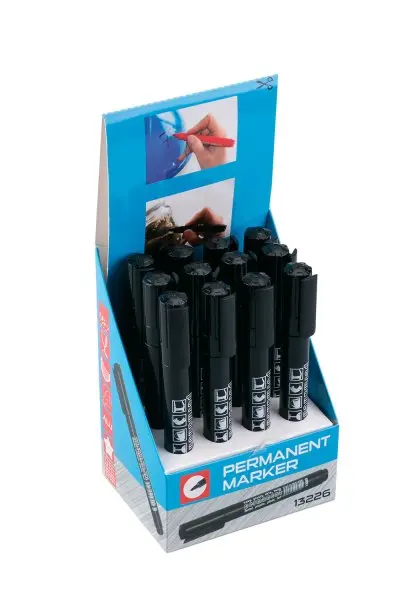 Značkovač permanentní (fix) černý 143mm