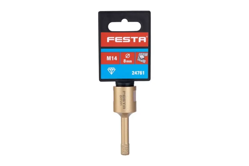 Korunka vykružovací FESTA diamantová 8mm M14