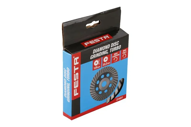 Kotouč diamantový brusný FESTA TURBO 125x22.2mm
