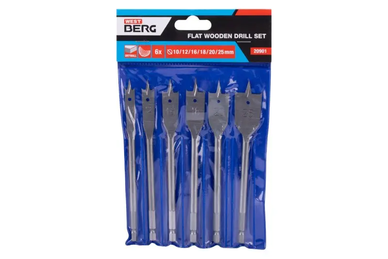 Sada kopinatých vrtáků WESTBERG 6ks 10-25mm