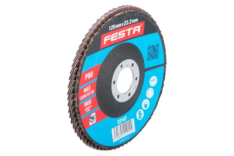 Kotouč brusný lamelový FESTA 125 P80