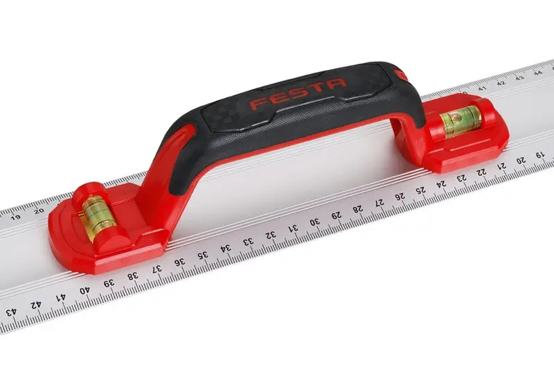 Pravítko s rukojetí FESTA 60cm ALU 2 libely