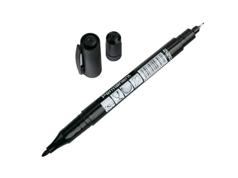 Značkovač permanentn WESTBERG í (fix) oboustranný černý 140mm