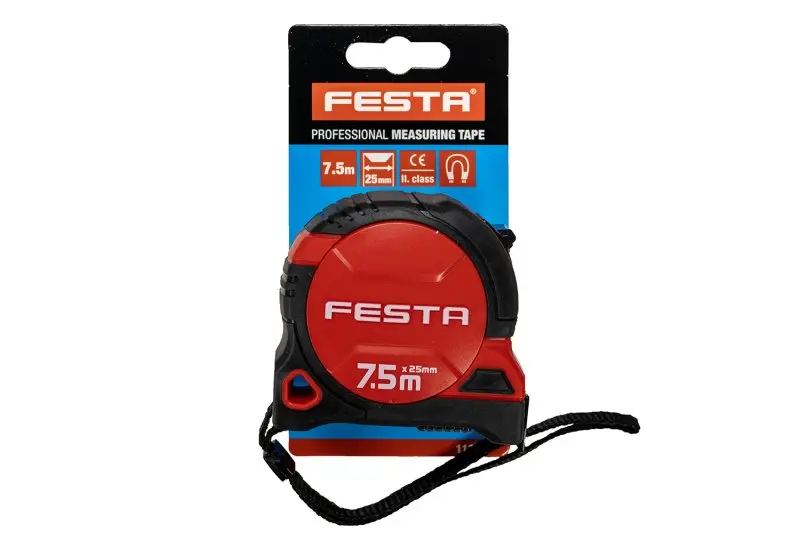 Metr svinovací FESTA Magnet 7.5mx25mm