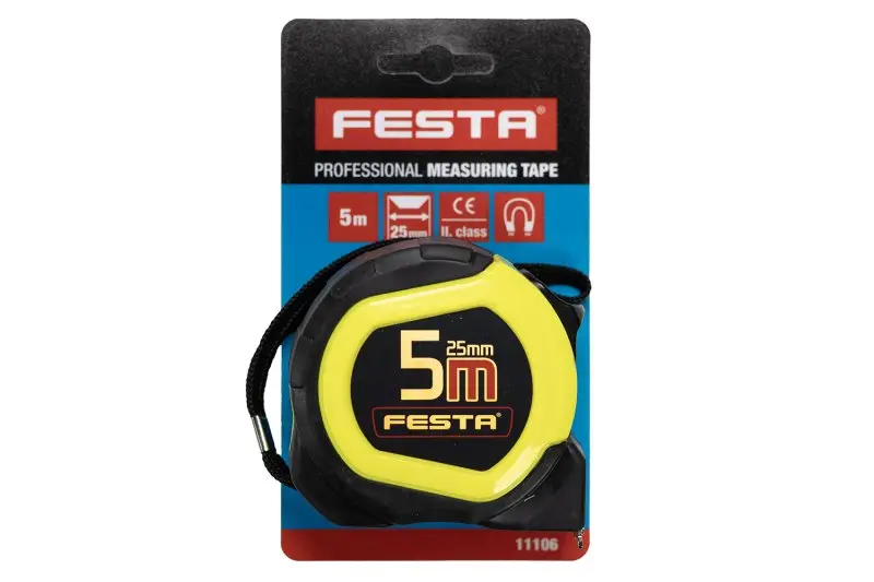 Metr svinovací FESTA Magnetic 5mx25mm