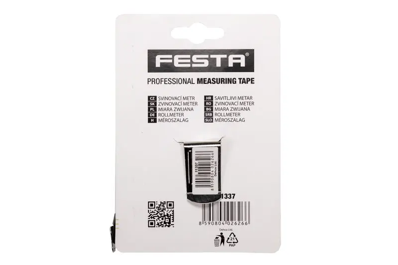Metr svinovací FESTA Autolock 7.5mx25mm