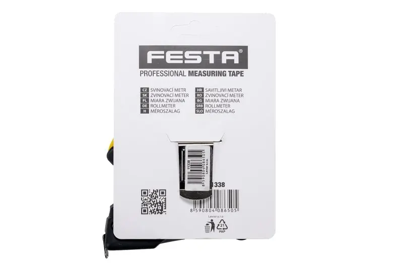 Metr svinovací FESTA Autolock 10mx25mm
