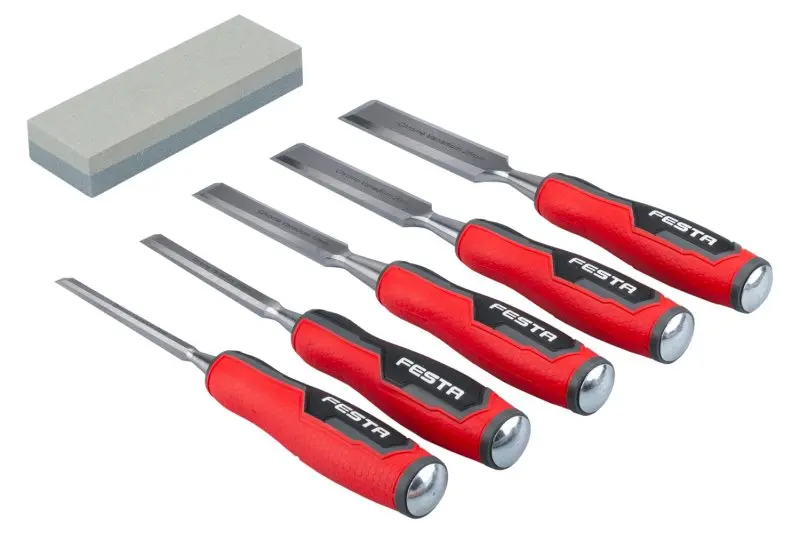 Sada dlát FESTA CrV 5ks s brouskem