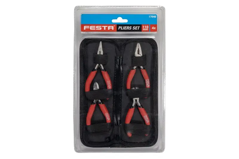 Sada kleští FESTA mini 4 ks v pouzdře