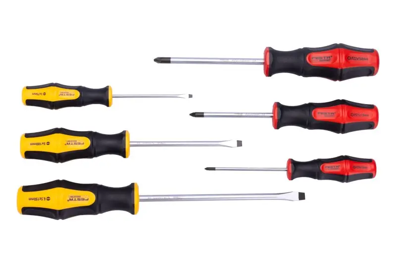 Sada šroubováků FESTA INDUSTRY S2 S,PZ 6ks