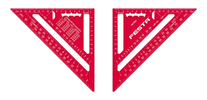Úhelník truhlářský multifunkční FESTA ALU 180mm