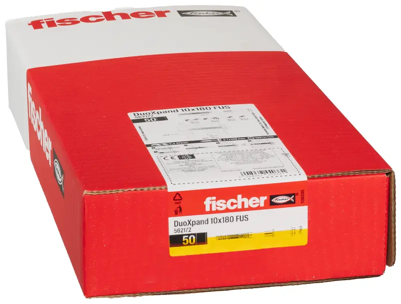 fischer rámová hmoždinka DuoXpand 10x180 FUS gvz