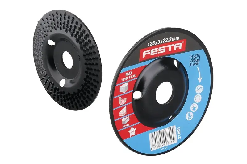 Kotouč rašplový FESTA hrubý 125x22.2mm