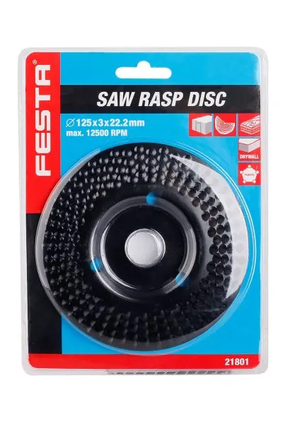 Kotouč rašplový FESTA hrubý 125x22.2mm