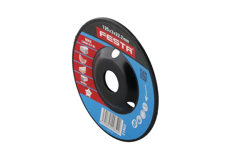 Kotouč rašplový FESTA středně hrubý 125x22.2mm