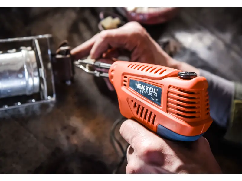 pistole pájecí s regulací teploty, transformátorová, 200W