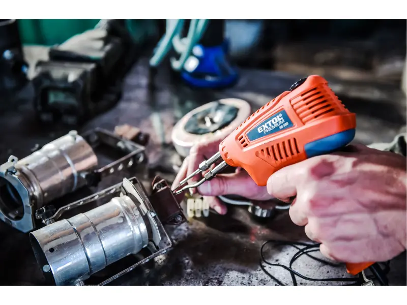 pistole pájecí s regulací teploty, transformátorová, 200W