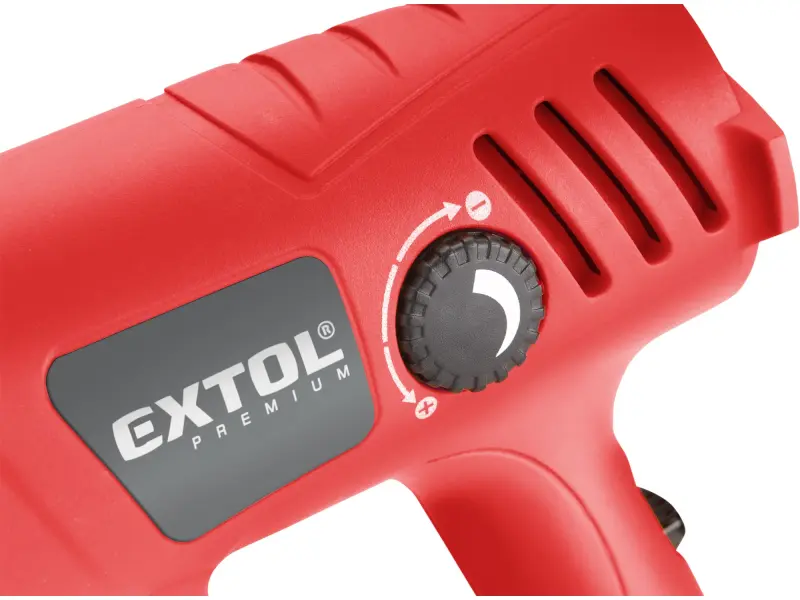 pistole horkovzdušná s plynulou regulací teploty, 2000W