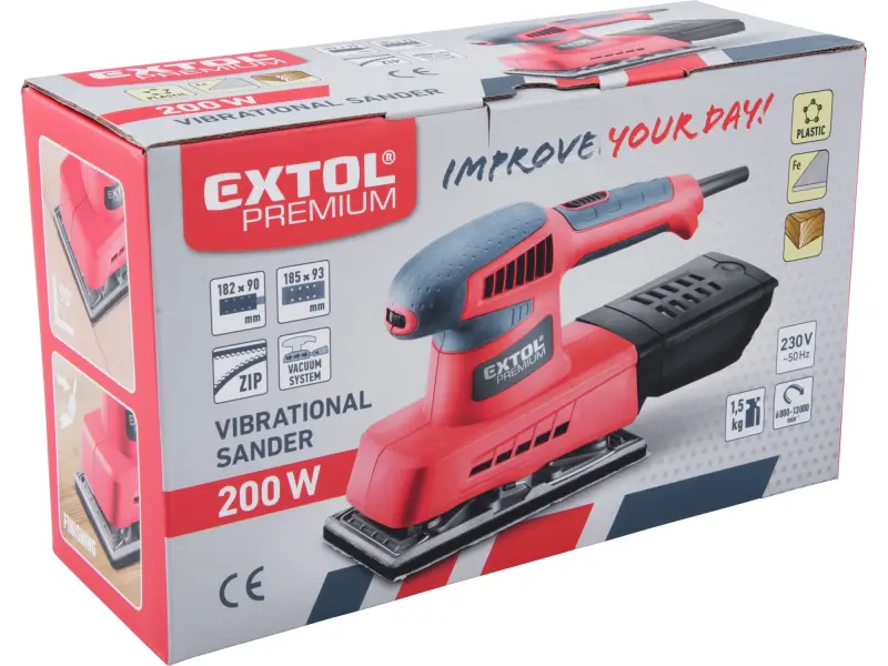 bruska vibrační, 200W