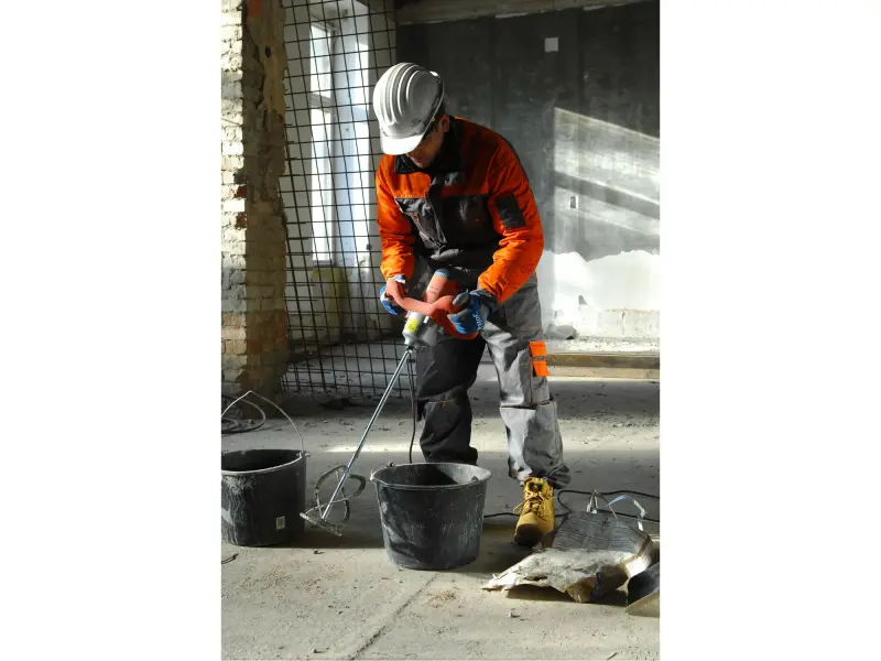 míchadlo stavebních směsí, dvourychlostní, 1600W