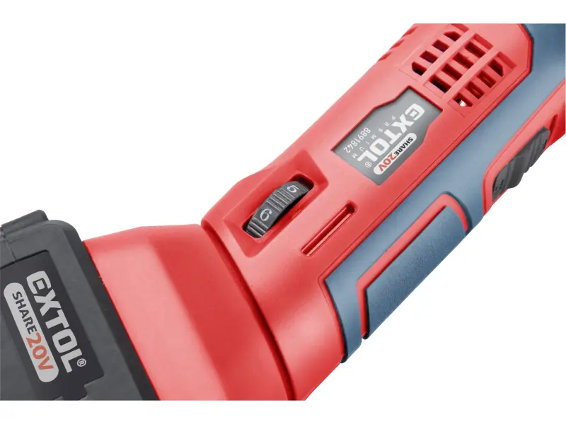 bruska multifunkční aku SHARE20V, rychloupínací, 20V Li-ion, 2Ah