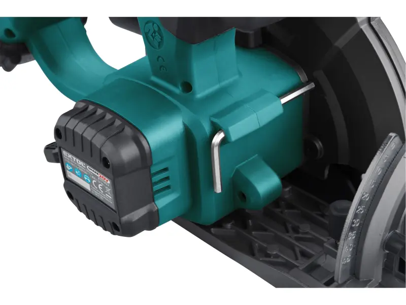 pila kotoučová aku SHARE20V, 165mm, BRUSHLESS, 20V Li-ion, 2Ah